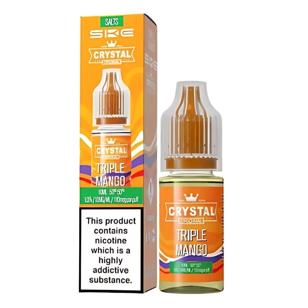 SKE Crystal NIC Salt 10ml - Triple Mango