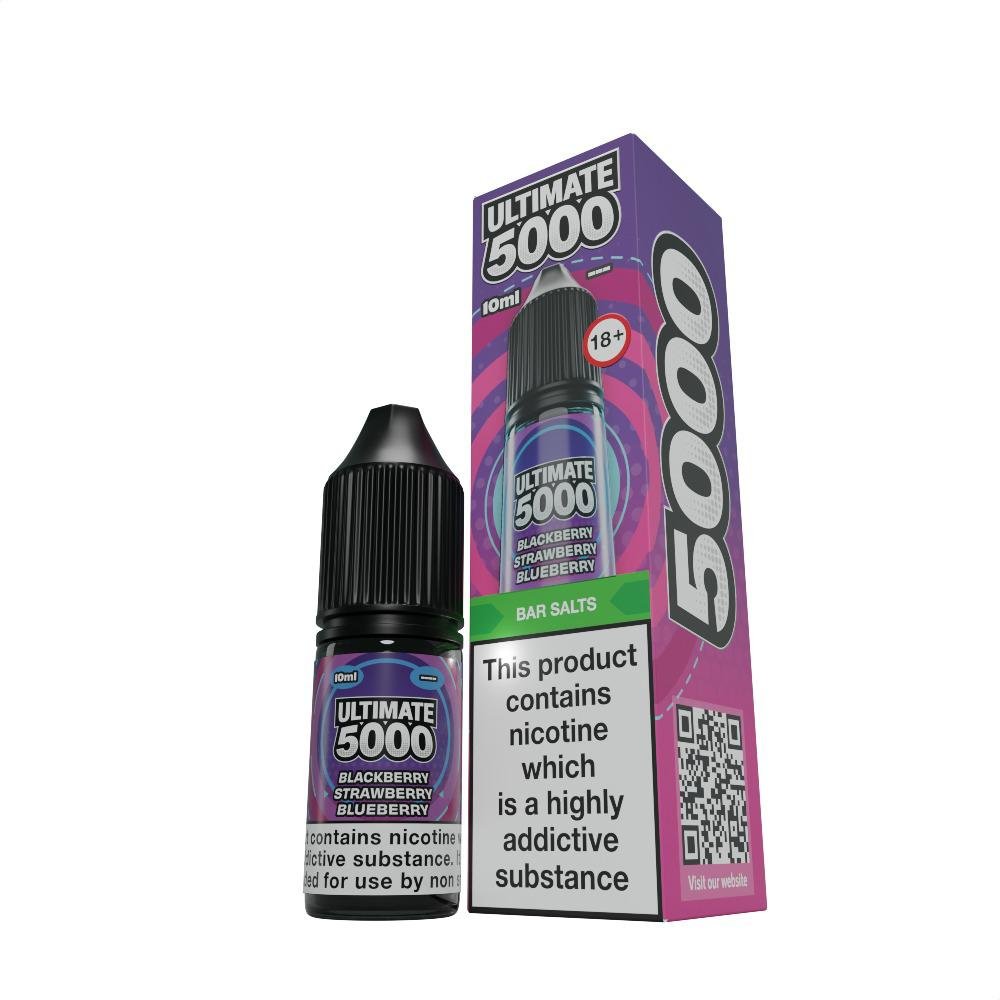 Ultimate 5000 Nic Salt 10ml E-Liquid - Box of 10