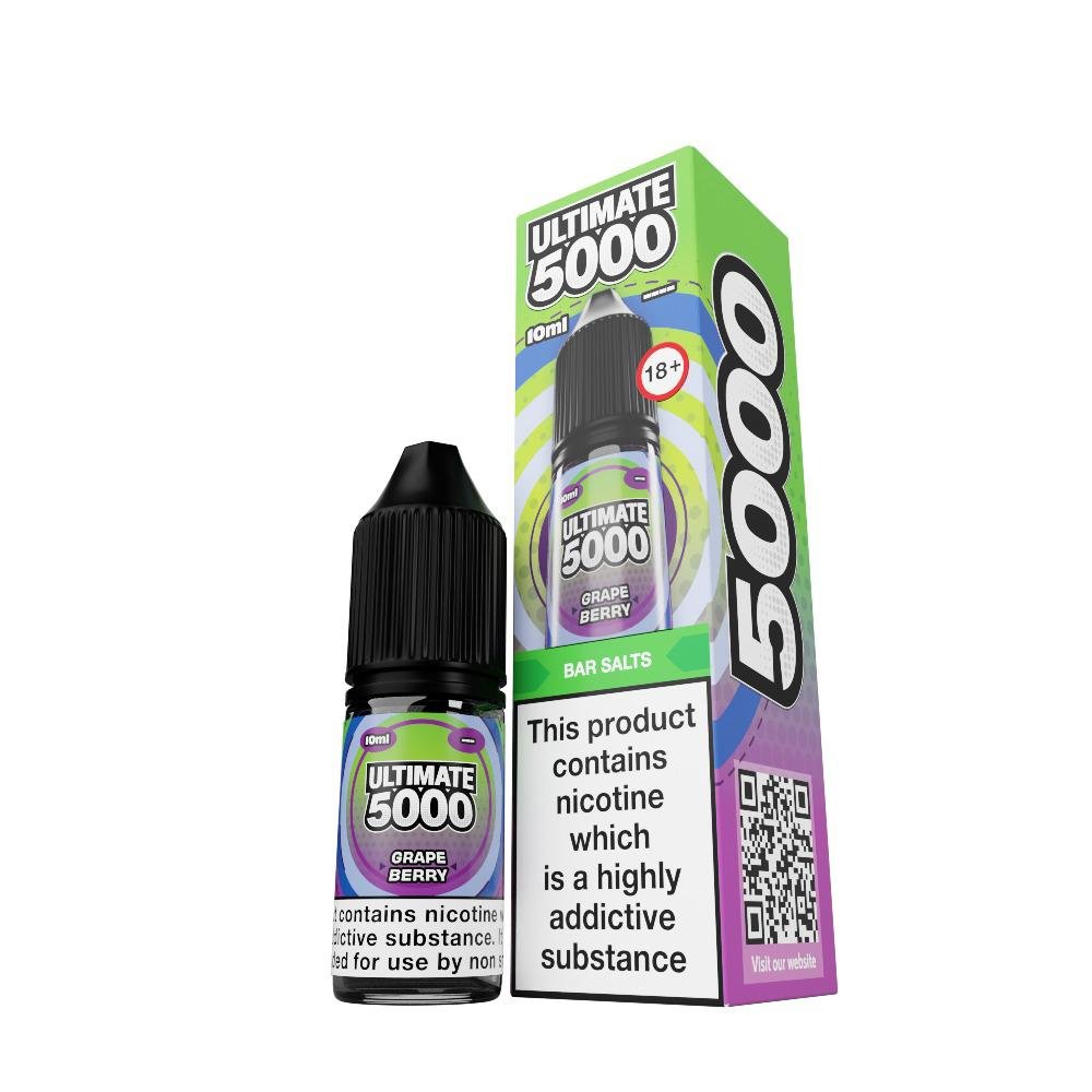Ultimate 5000 Nic Salt 10ml E-Liquid - Box of 10
