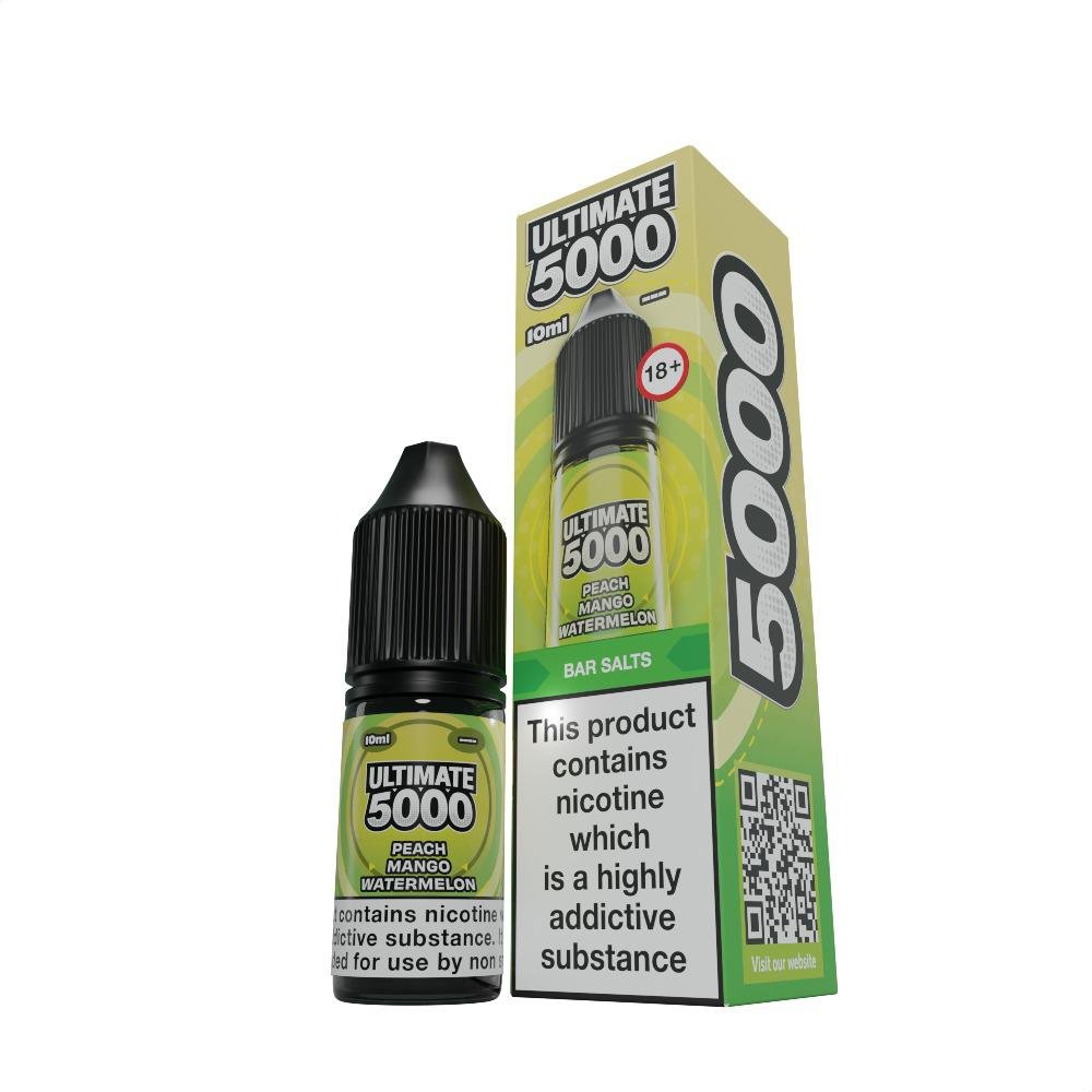 Ultimate 5000 Nic Salt 10ml E-Liquid - Box of 10