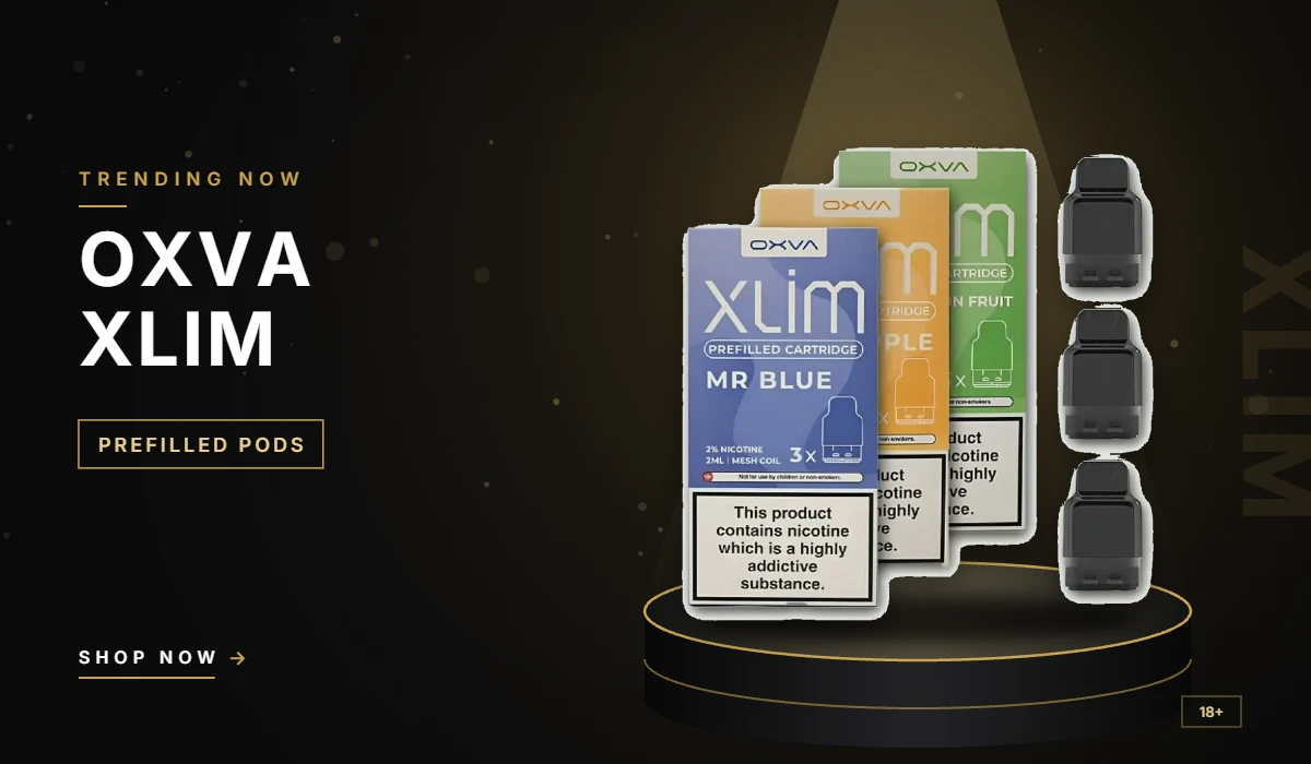 OXVA Xlim Prefilled Pods - Pack of 3