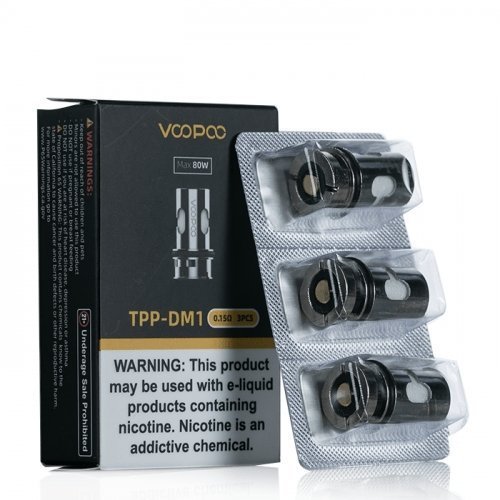 Voopoo Tpp Dm1 Coil 015ohm 3pcspack