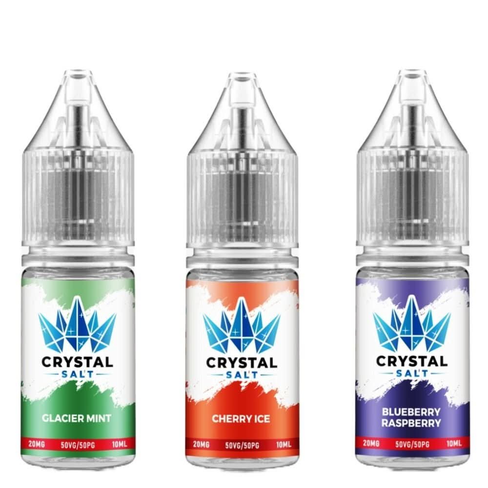 WGA Crystal Salt 10ml Nic Salts – Pack Of 5